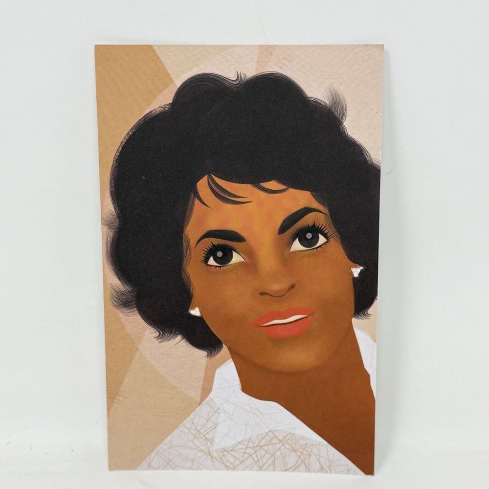 Postcard Ruby Dee - Brave Black First --- UNPOSTED  Smithsonian 2020